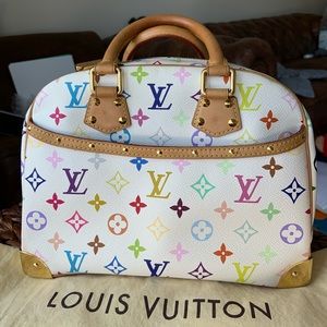 ❌sold❌Authentic LV White Monogram Multicolor